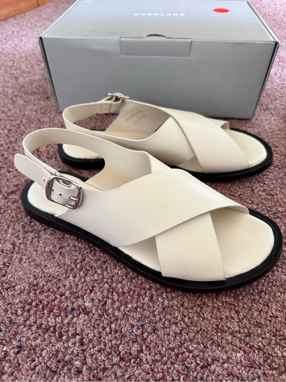 Everlane The City Crossover Sandal